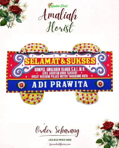 Karangan Bunga Ucapan Selamat di Sifalaete Tabaloho